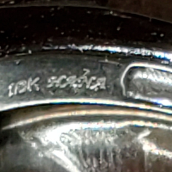 COPY - GORGEOUS 18KT GOLD NATURAL PINK DIAMOND EARRINGS - Picture 10 of 11